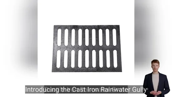 Ductile Iron Black Drainage Heavy Duty Water Gully Grating 