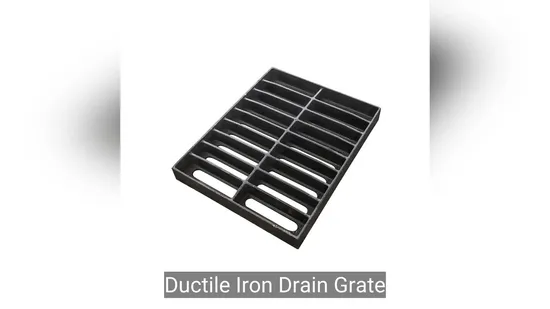 Factory Wholesale Custom Ductile Square Sewer Drainage Durable Cast Iron Gully Grating 