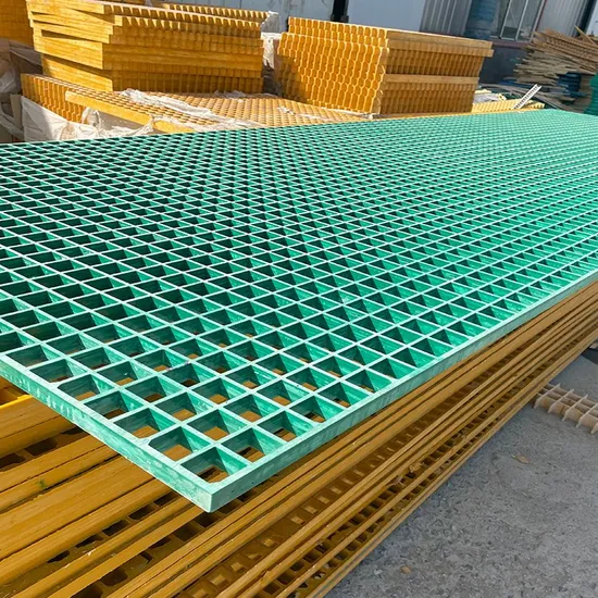 Factory Hot Selling FRP Grating Walkway Grating Car Wash GRP Grille 