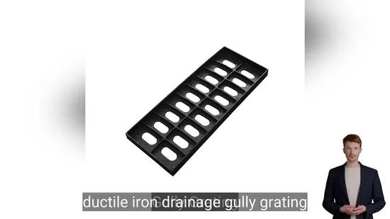 High Bearing Capacity, Corrosion Resistant Ductile Cast Iron Gully Gratings. 
