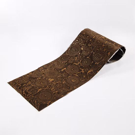 Luxury Gold Leopard Print Wood Veneers Latest Materials In Interior Design Reconstituted Veneer For Sale