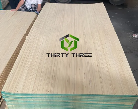 AAA Grade Recon Poplar Engineered Veneer with High Density for Synchronized Veneer 